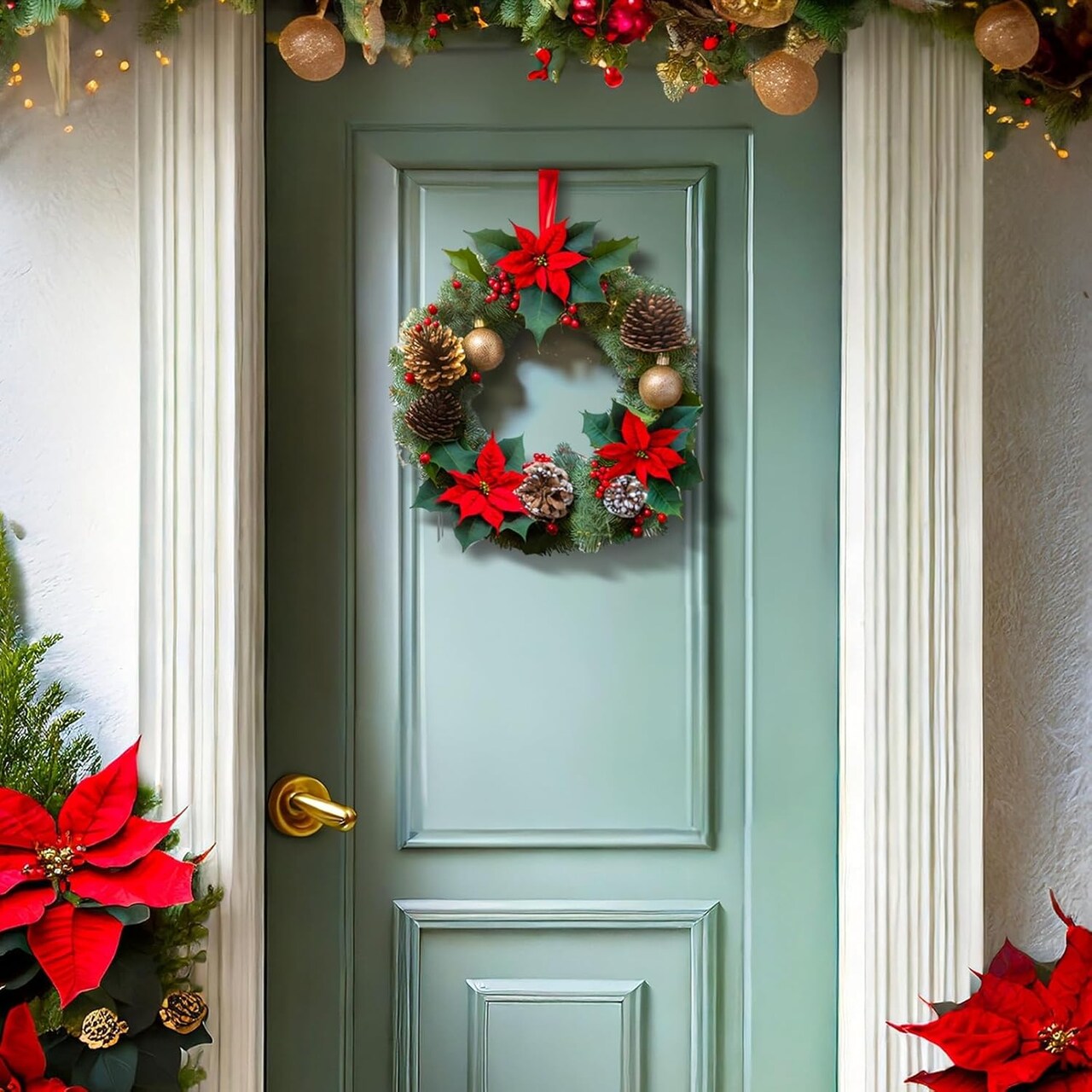 4 Pack Foam Wreath Frames, 10 Inch Rings for Crafts, DIY Projects, Holiday Decor (White)